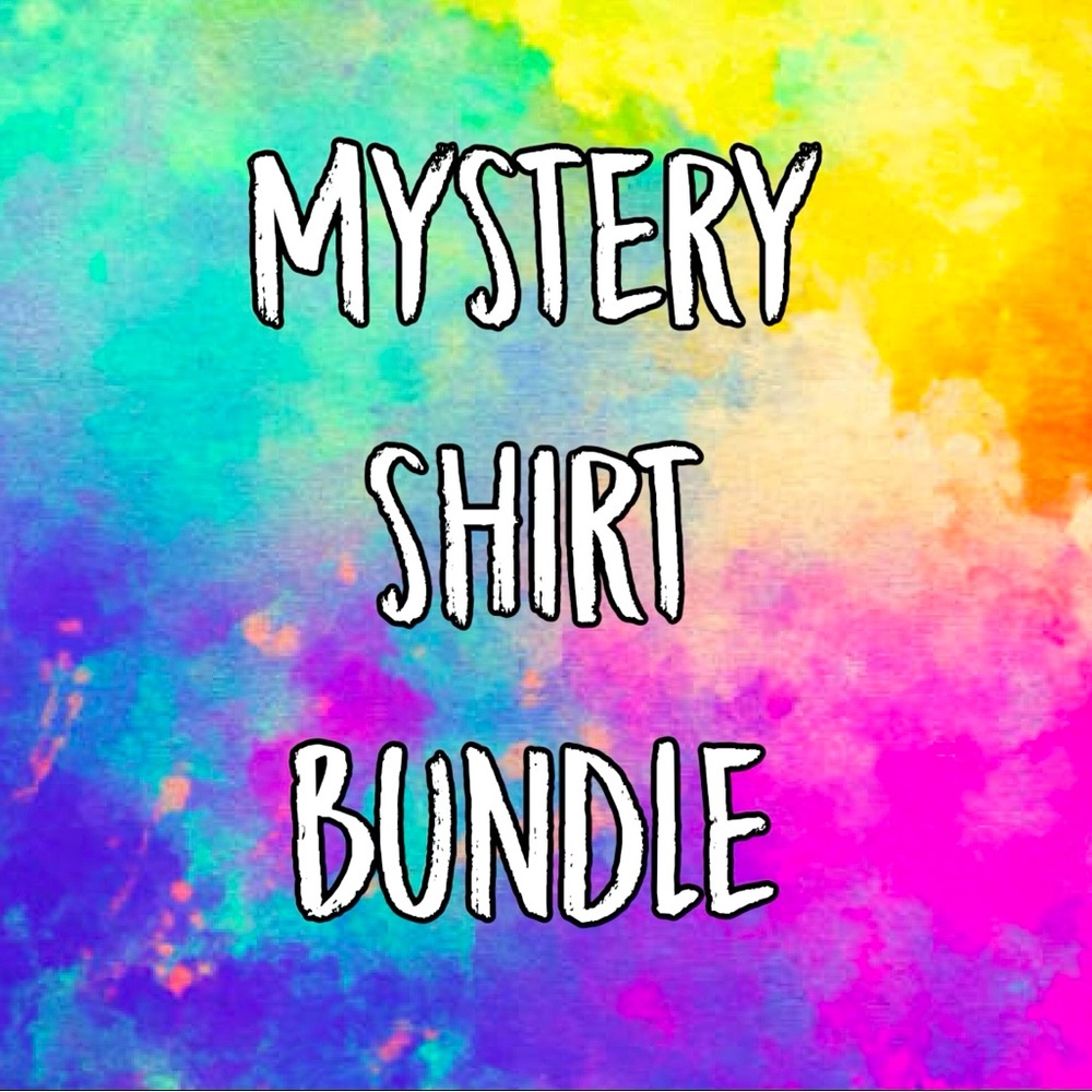 Custom mystery shirt bundle. 2 amazing custom made T-shirts